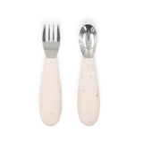 Fork and Spoon Set - Blush Speckle