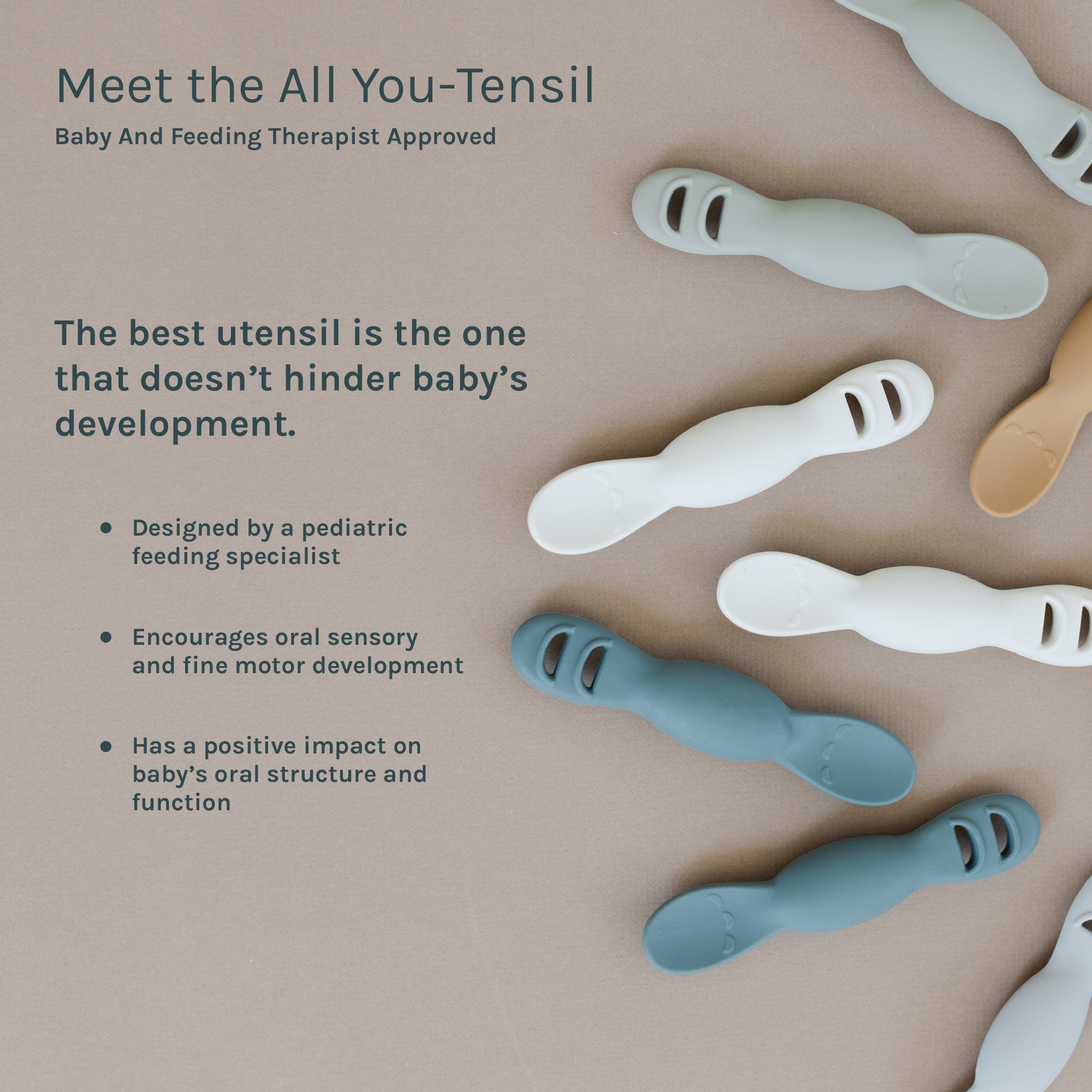 All You-Tensil (SET OF 2) - Coconut Cream