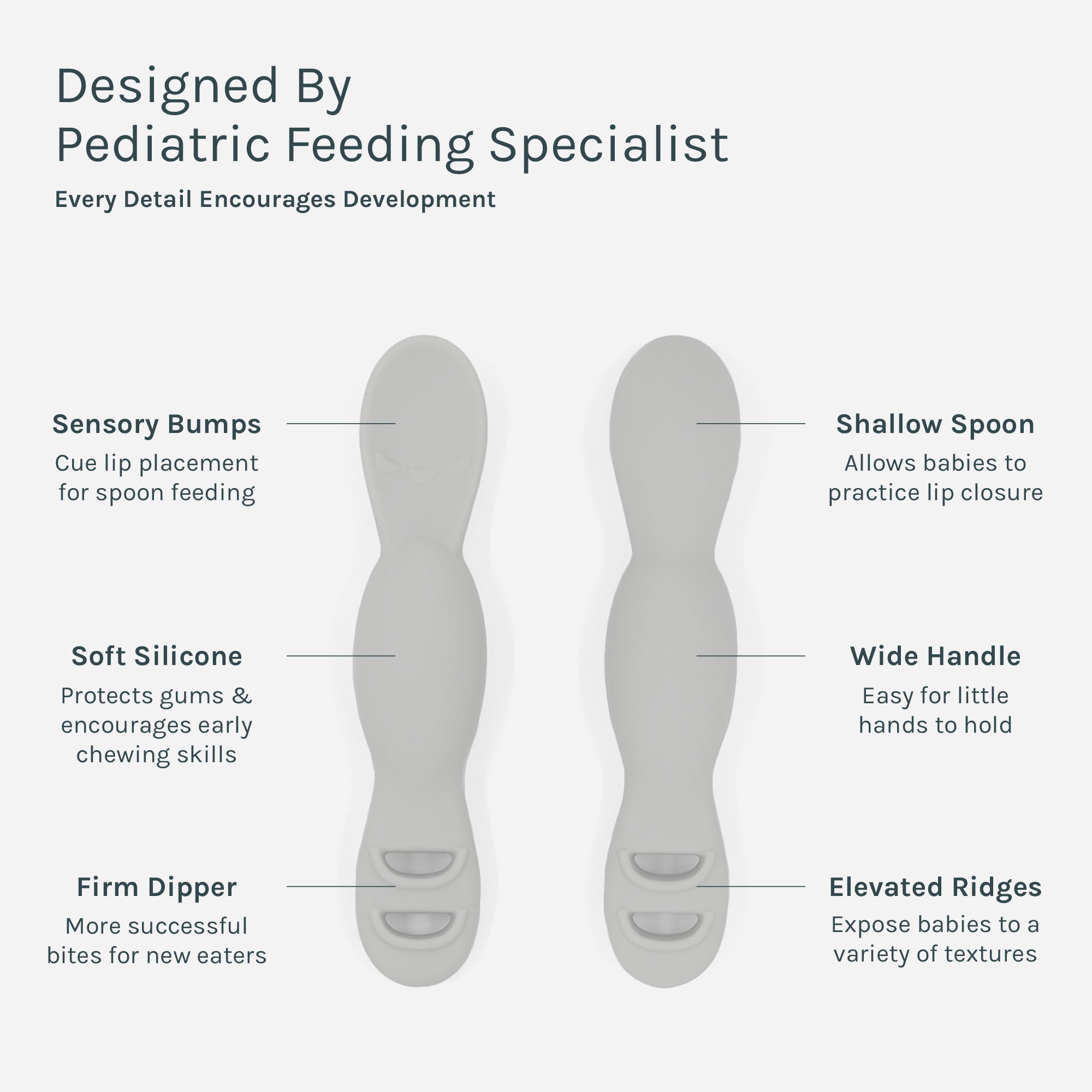 All You-Tensil (SET OF 2) - Stone Grey