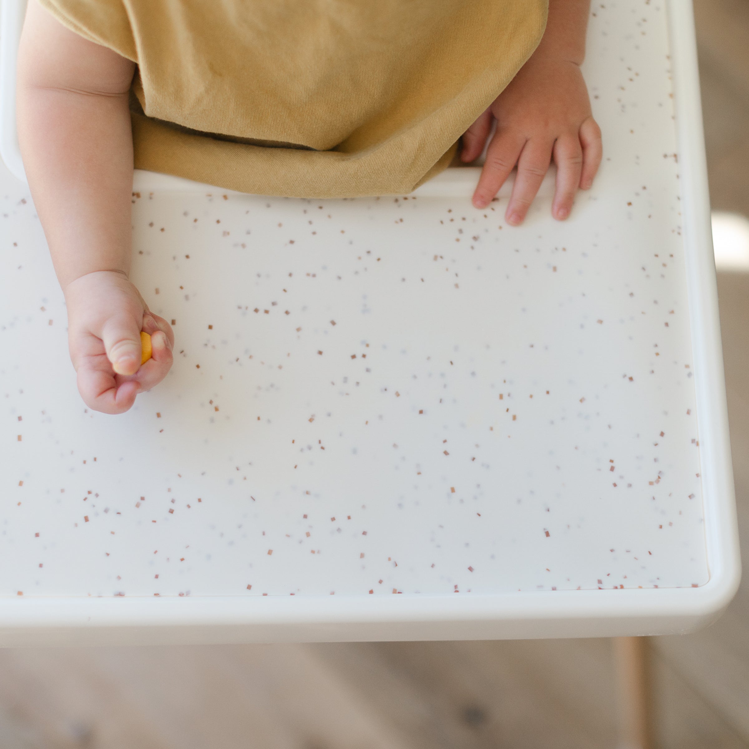 IKEA Highchair Silicone Placemat - Brown Speckle