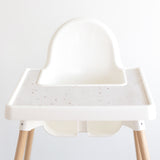 IKEA Highchair Silicone Placemat - Terrazzo on Milk