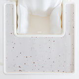 IKEA Highchair Silicone Placemat - Terrazzo on Milk