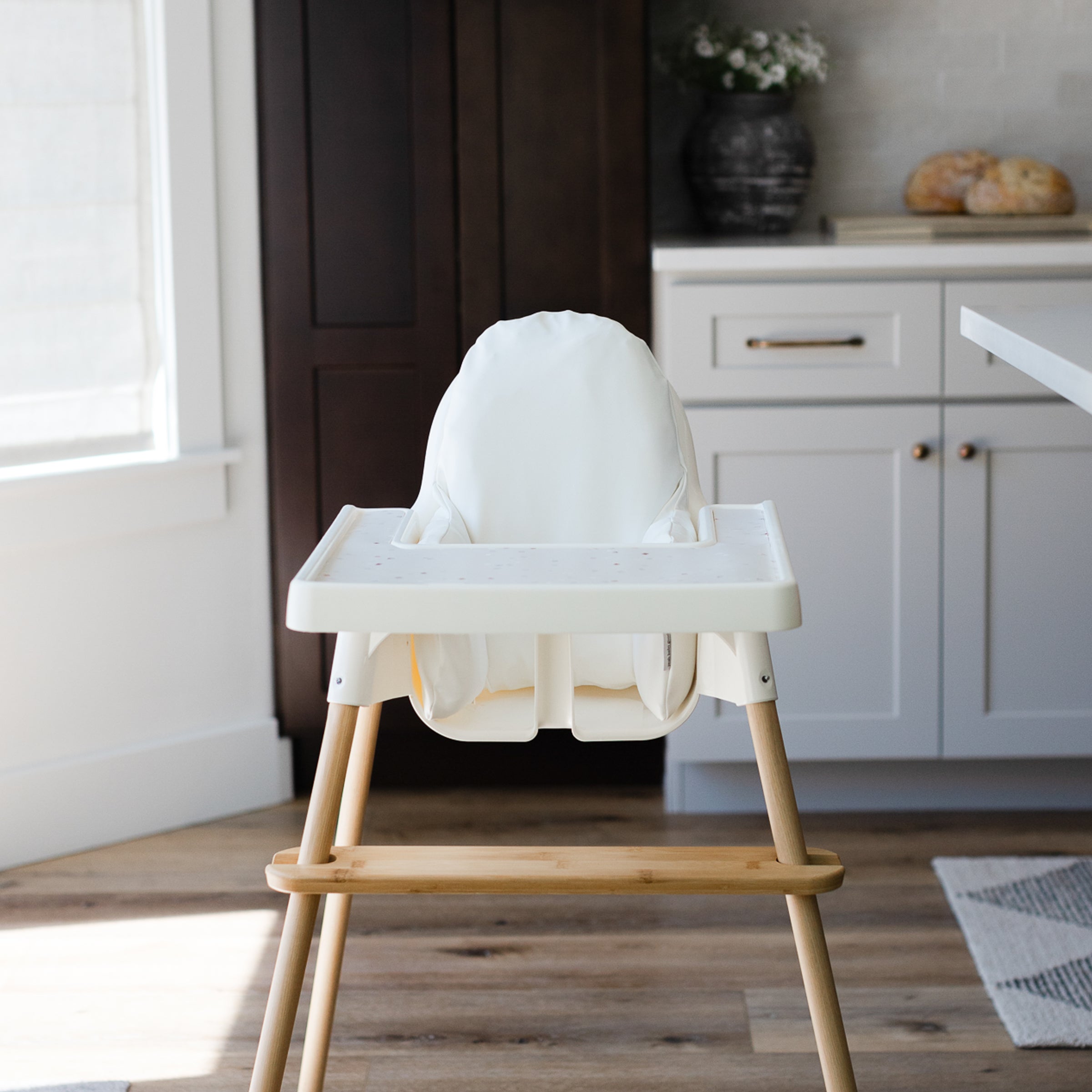 IKEA Highchair Silicone Placemat - Terrazzo on Milk