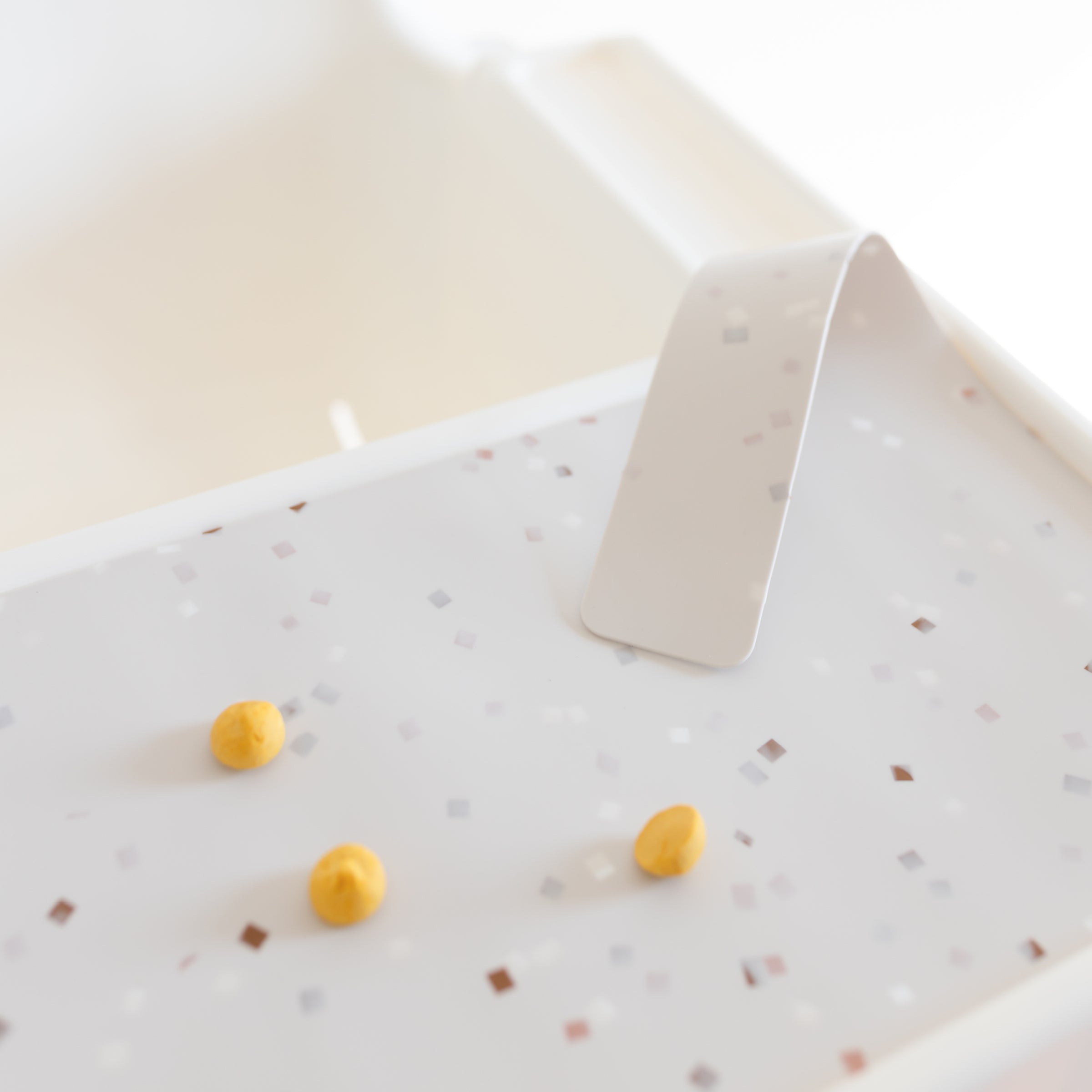 IKEA Highchair Silicone Placemat - Terrazzo on Milk