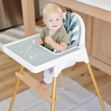 IKEA Highchair Silicone Placemat - Vintage Blue