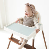 IKEA Highchair Silicone Placemat - Vintage Blue