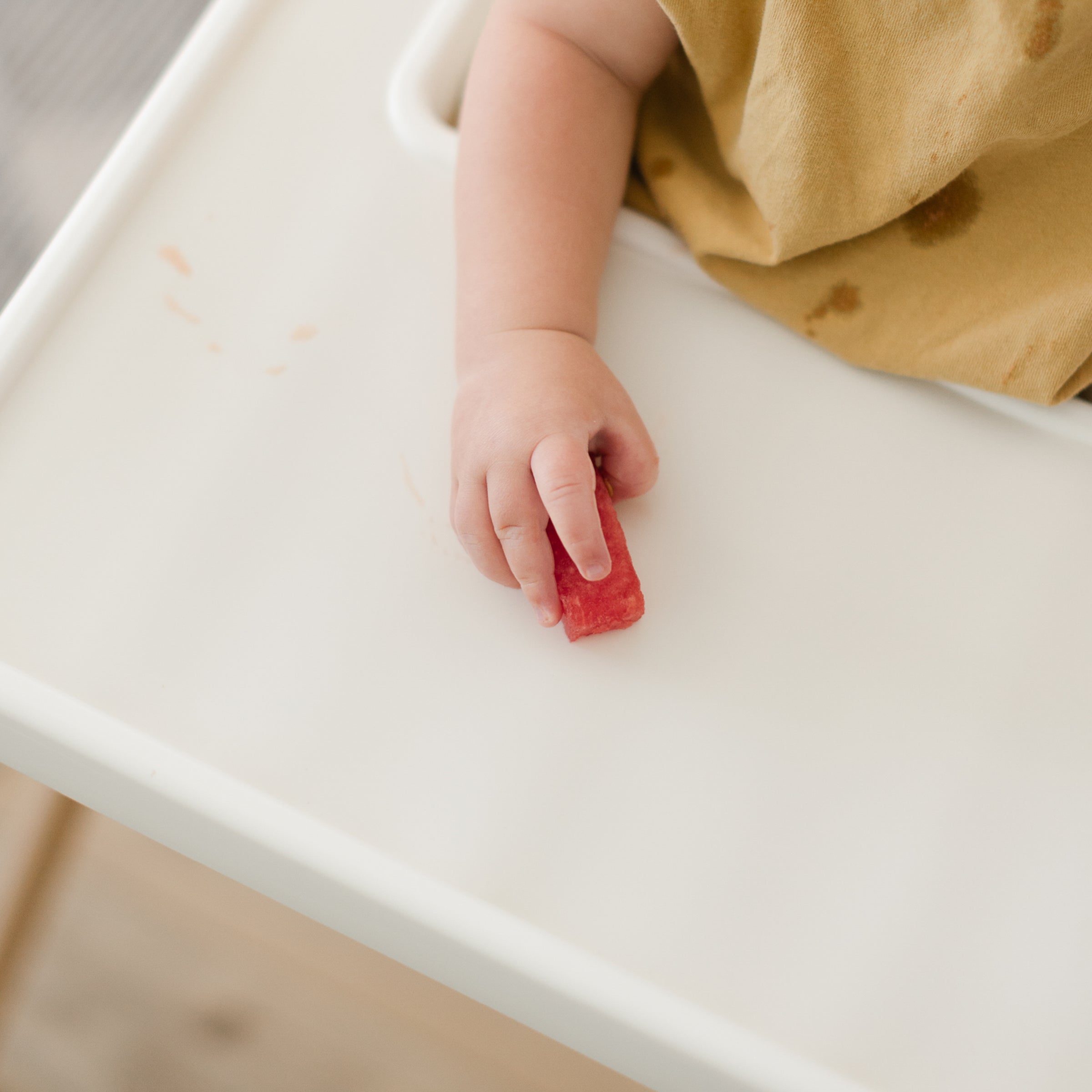 IKEA Highchair Silicone Placemat - Coconut Cream