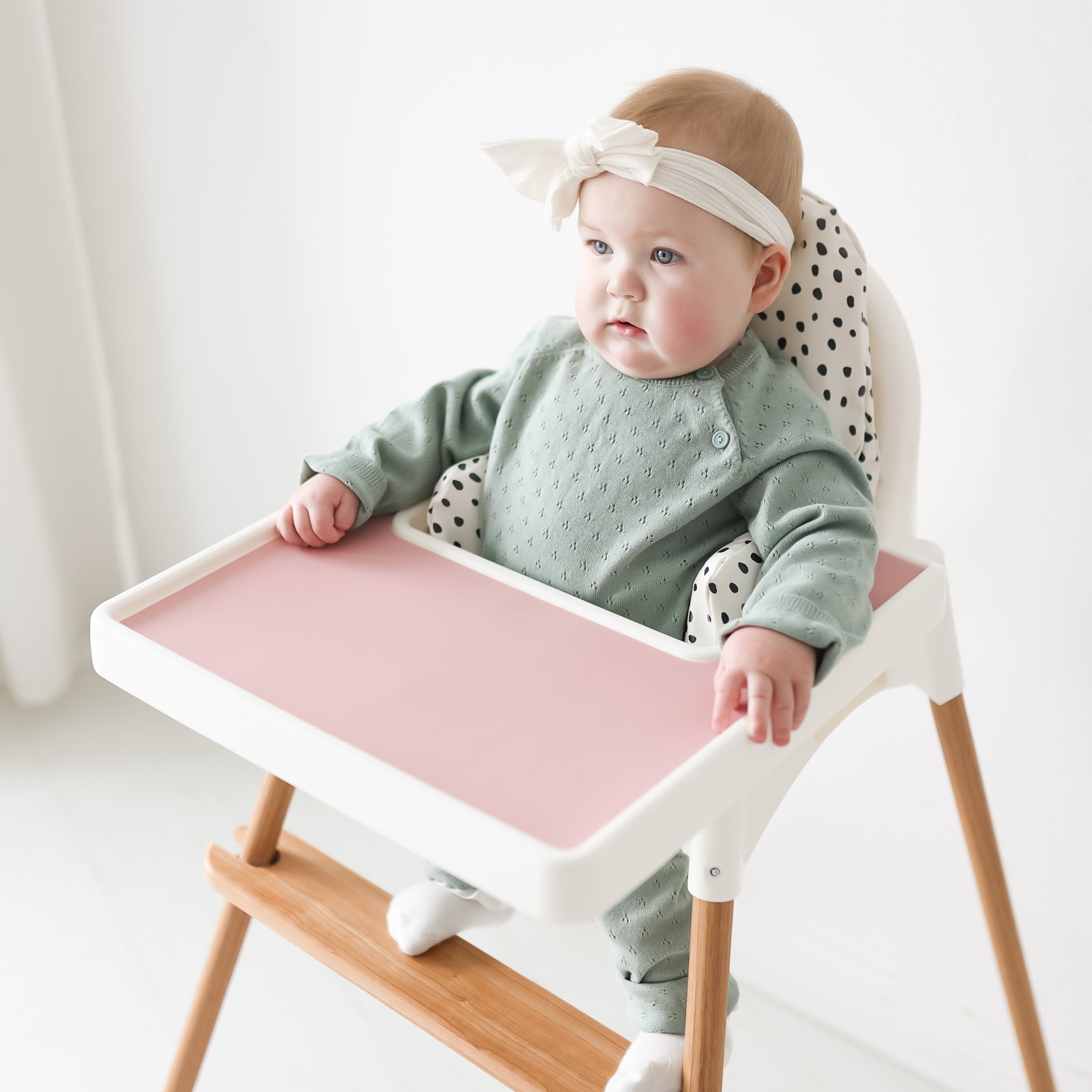 IKEA Highchair Silicone Placemat - Dusty Rose