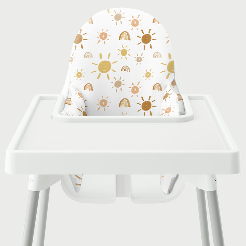 Highchair Cushion Cover - Mr Golden Sun