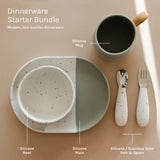 Dinnerware Bundle - Desert Sage/Brown Speckle