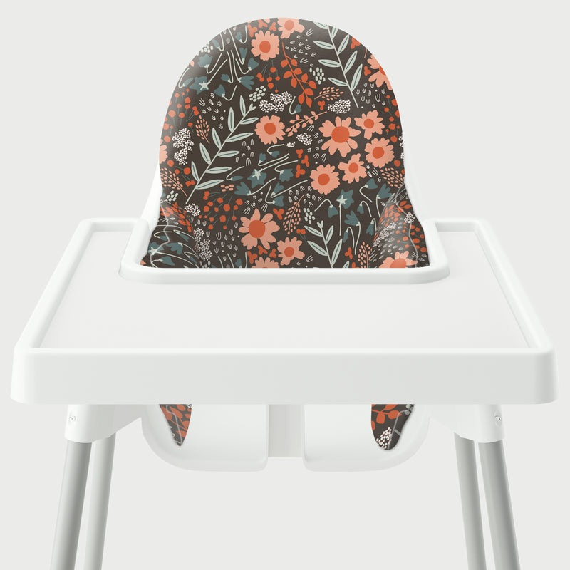 Highchair Cushion Cover - Forest Foliage