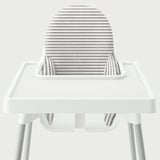 Highchair Cushion Cover - Aegean Ticking Stripe