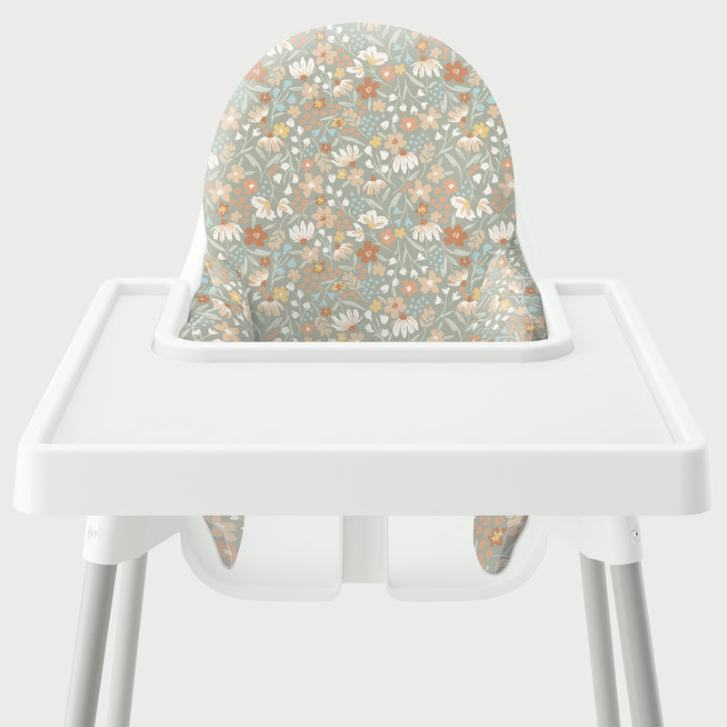 Highchair Cushion Cover - Blooms on Thyme