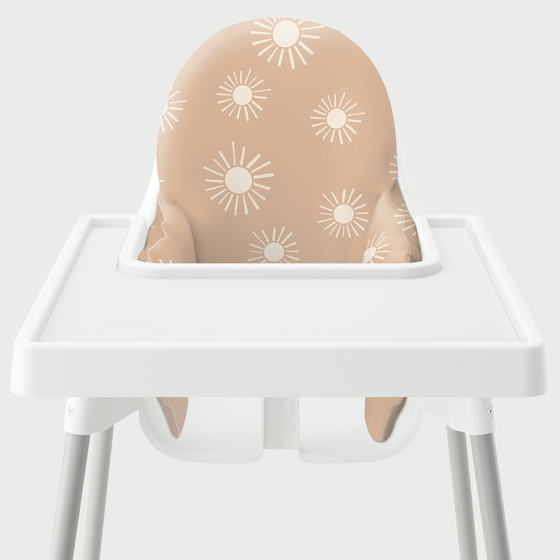 Highchair Cushion Cover - Blush Sunshine