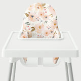 Highchair Cushion Cover - Peachy Blossoms