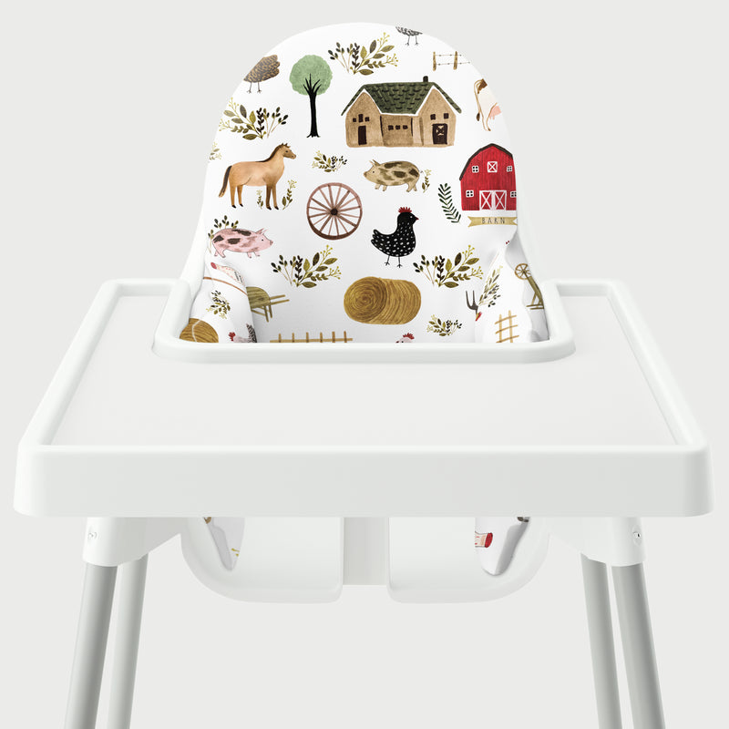 Highchair Cushion Cover - Pleasant Farm