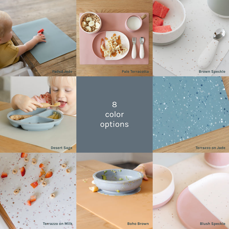 2-Pack Silicone Table Placemat - Large