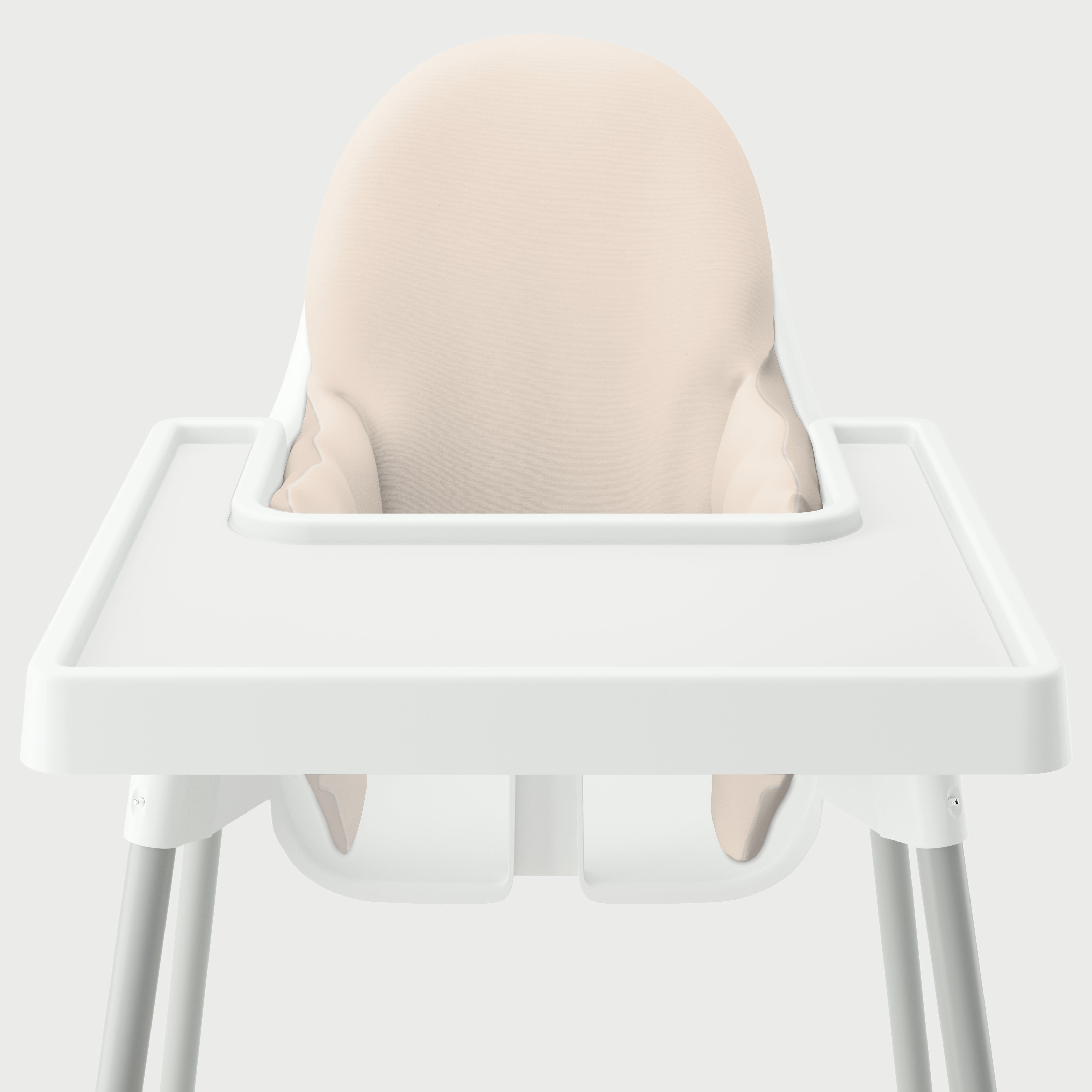 Highchair Cushion Cover - Solid Blush