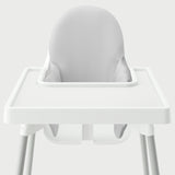 Highchair Cushion Cover - Solid Grey