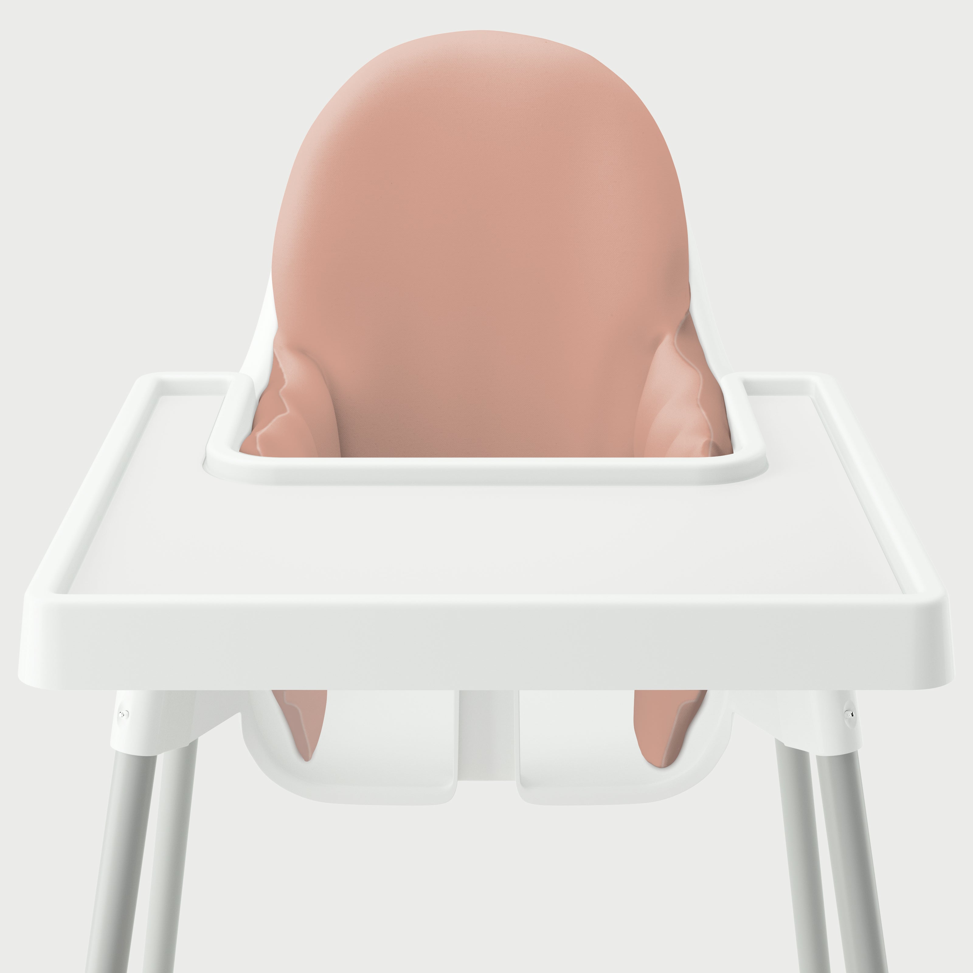 Highchair Cushion Cover - Solid Terracotta
