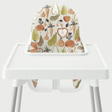 Highchair Cushion Cover - Earthy Veggies