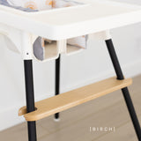 IKEA Highchair Adhesive Leg Wraps - Matte Black