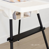 IKEA Highchair Adhesive Leg Wraps - Matte Black