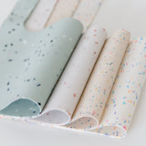 IKEA Highchair Silicone Placemat - Terrazzo on Seafoam
