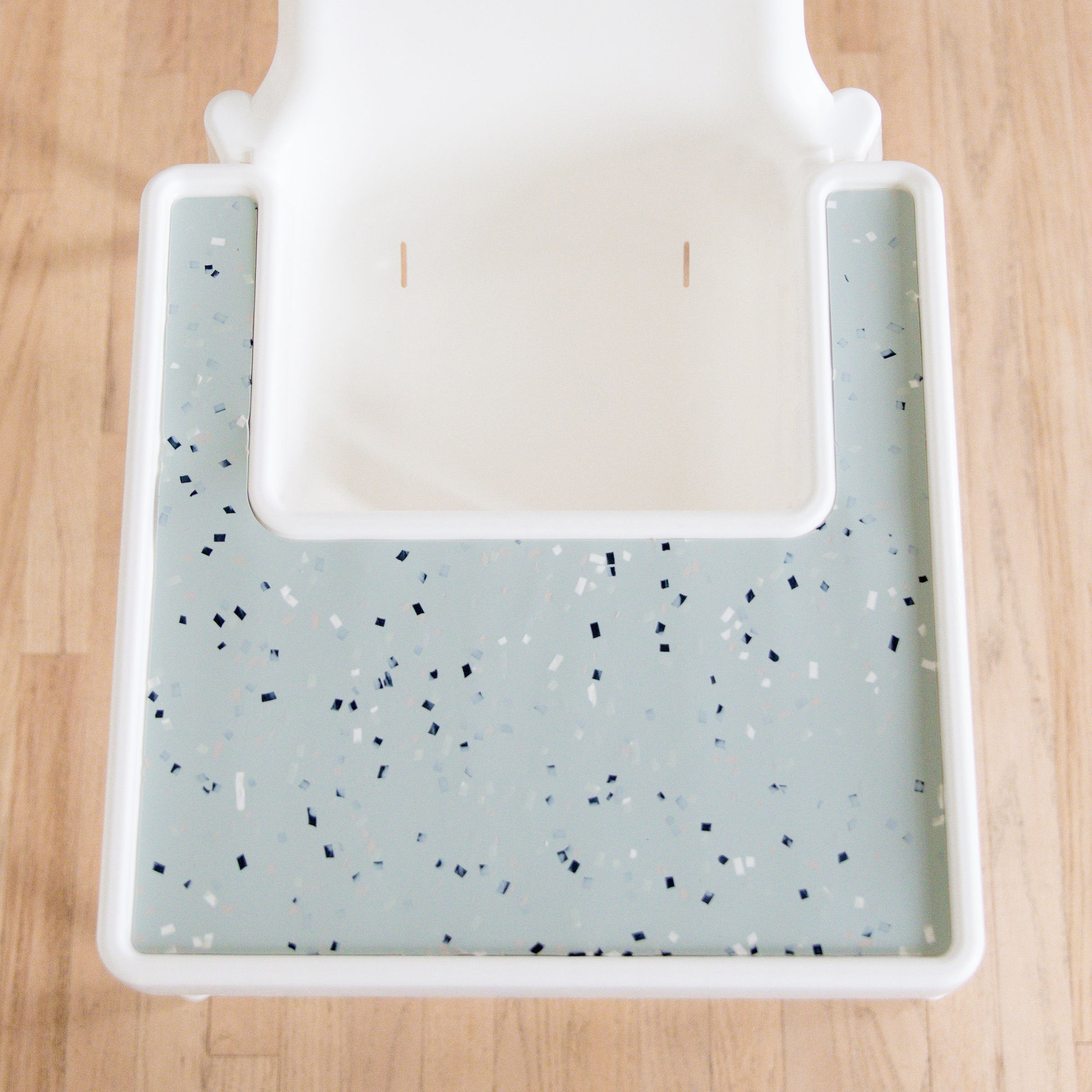 IKEA Highchair Silicone Placemat - Terrazzo on Seafoam