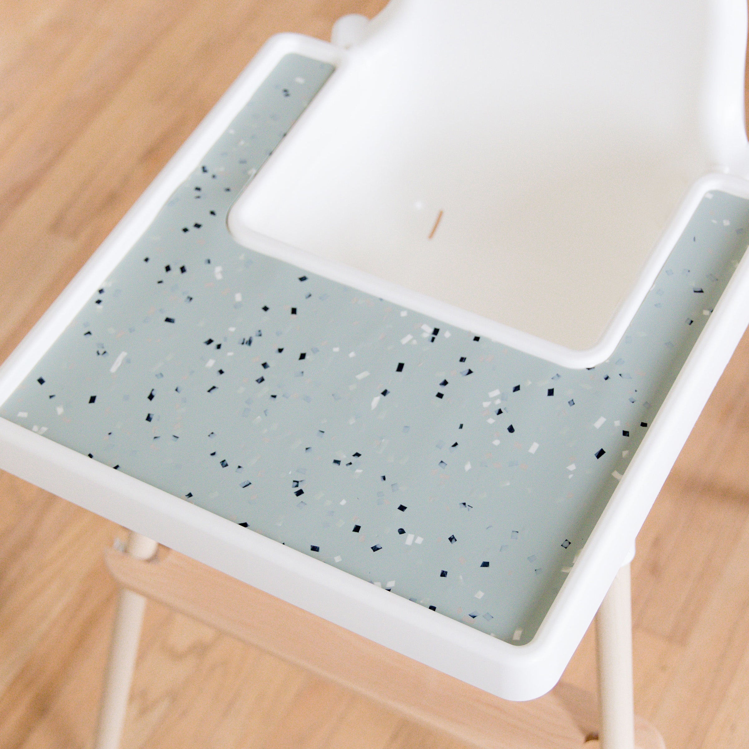IKEA Highchair Silicone Placemat - Terrazzo on Seafoam