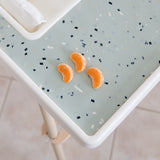 IKEA Highchair Silicone Placemat - Terrazzo on Seafoam