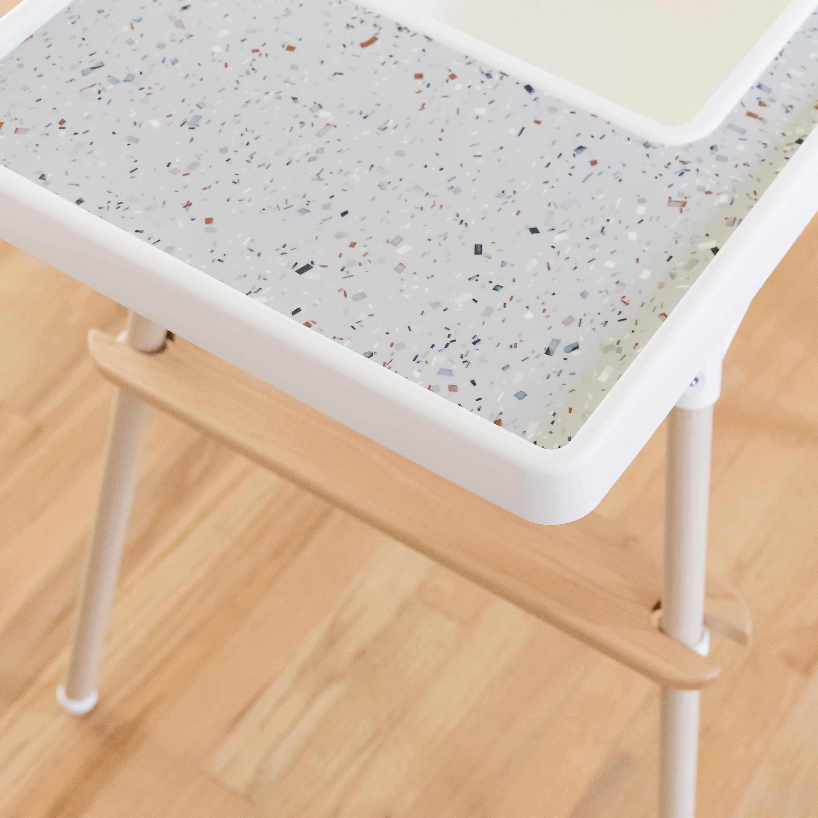 IKEA Highchair Silicone Placemat - Terrazzo on Stone