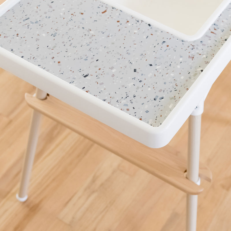 IKEA Highchair Silicone Placemat - Terrazzo on Stone