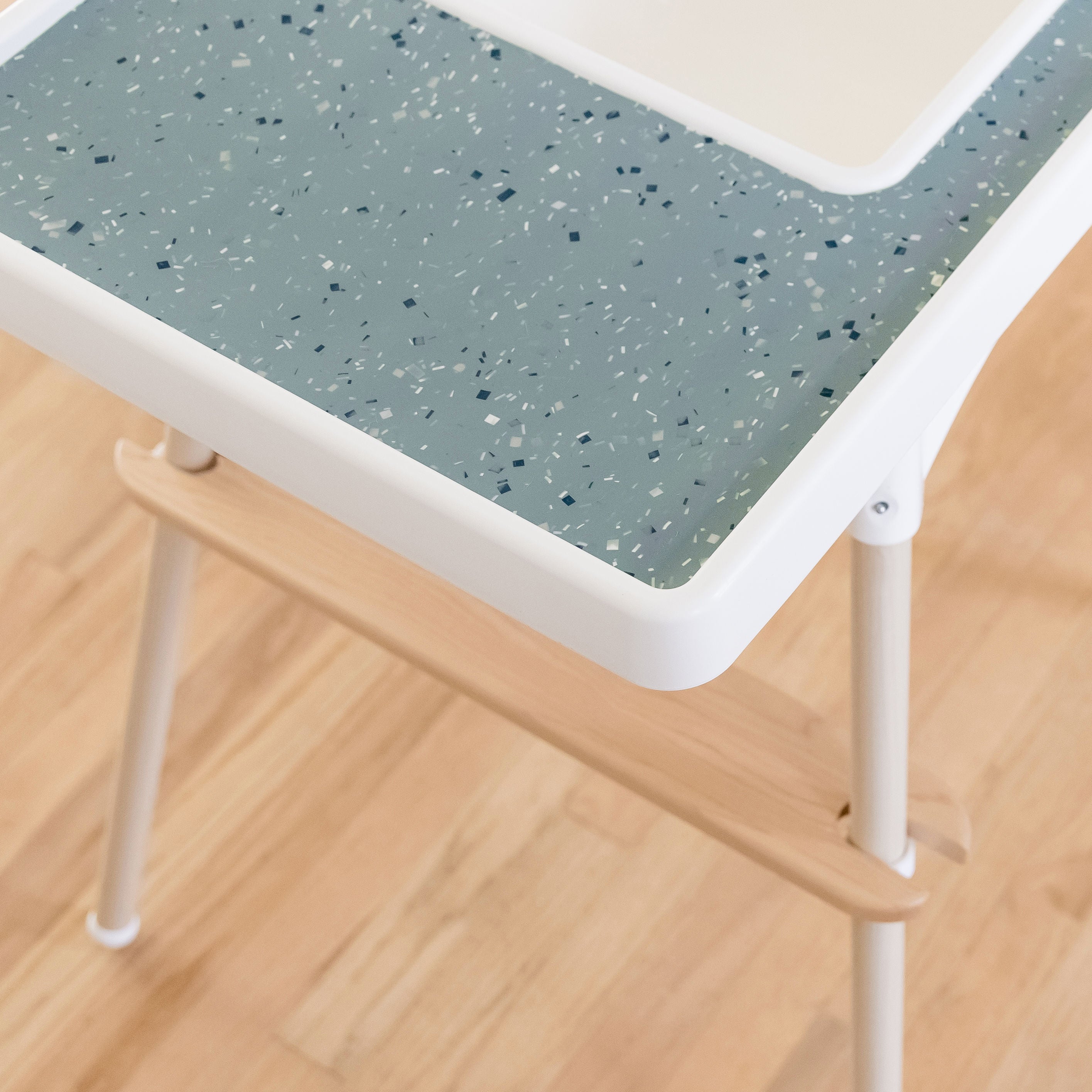 IKEA Highchair Silicone Placemat - Terrazzo on Jade