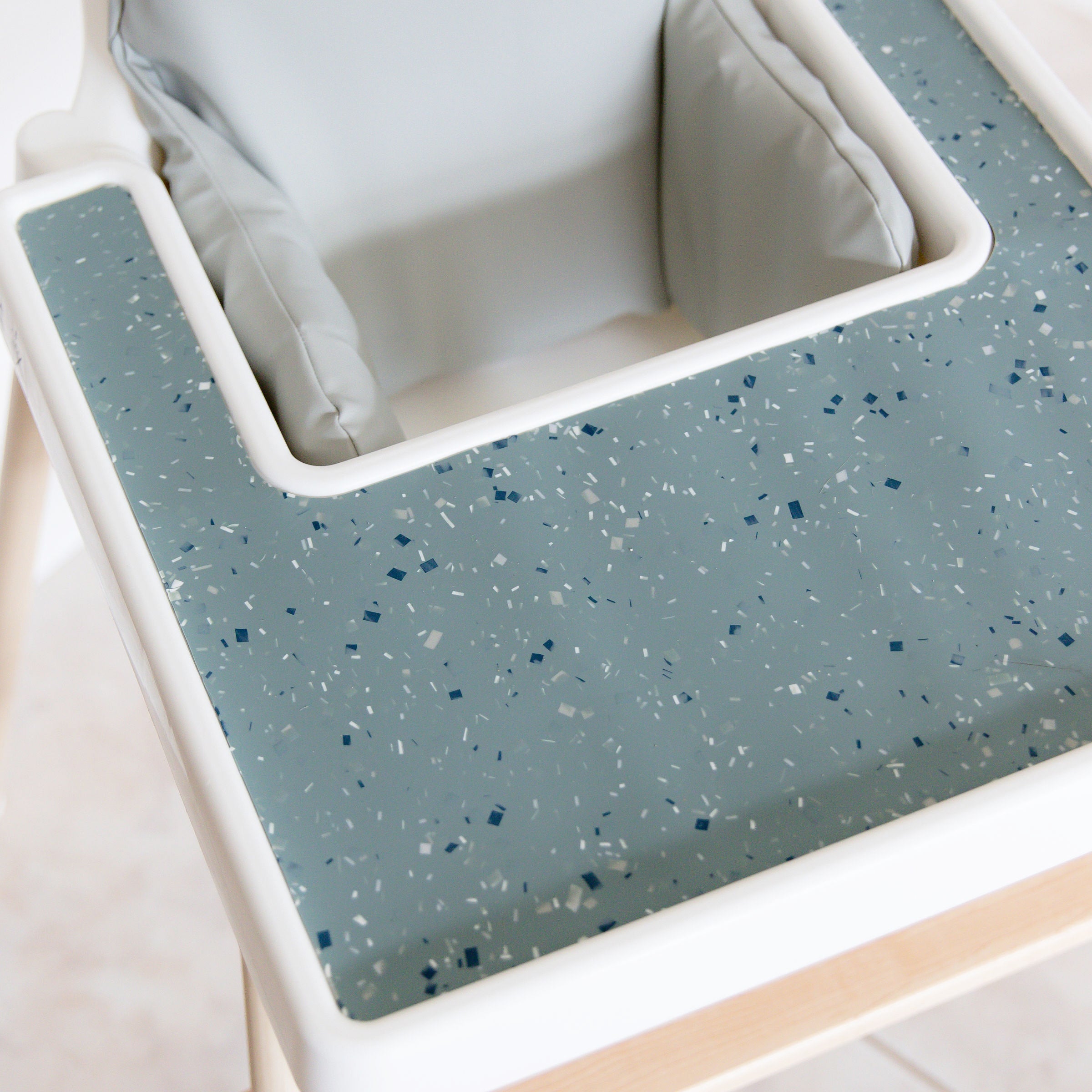 IKEA Highchair Silicone Placemat - Terrazzo on Jade