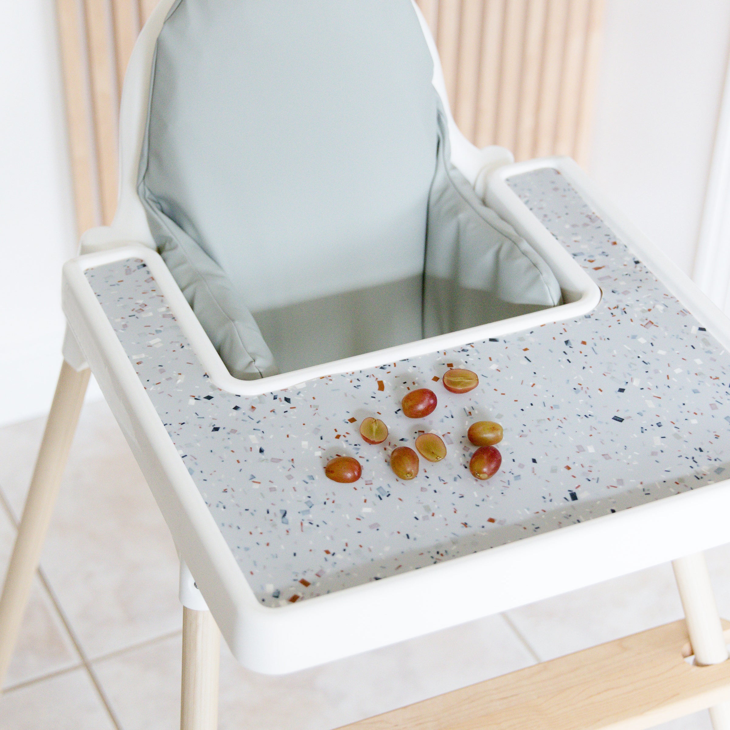 IKEA Highchair Silicone Placemat - Terrazzo on Stone