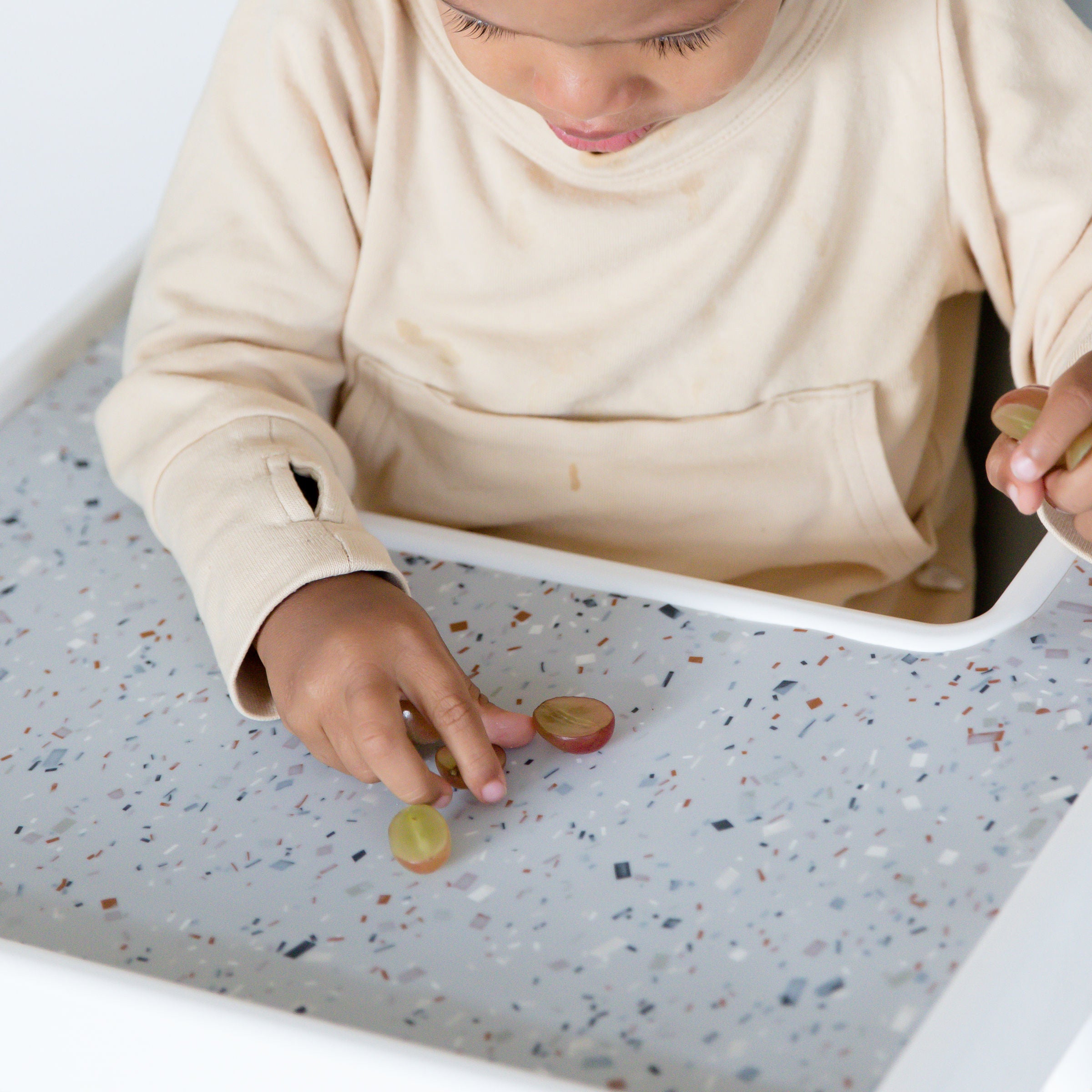 IKEA Highchair Silicone Placemat - Terrazzo on Stone