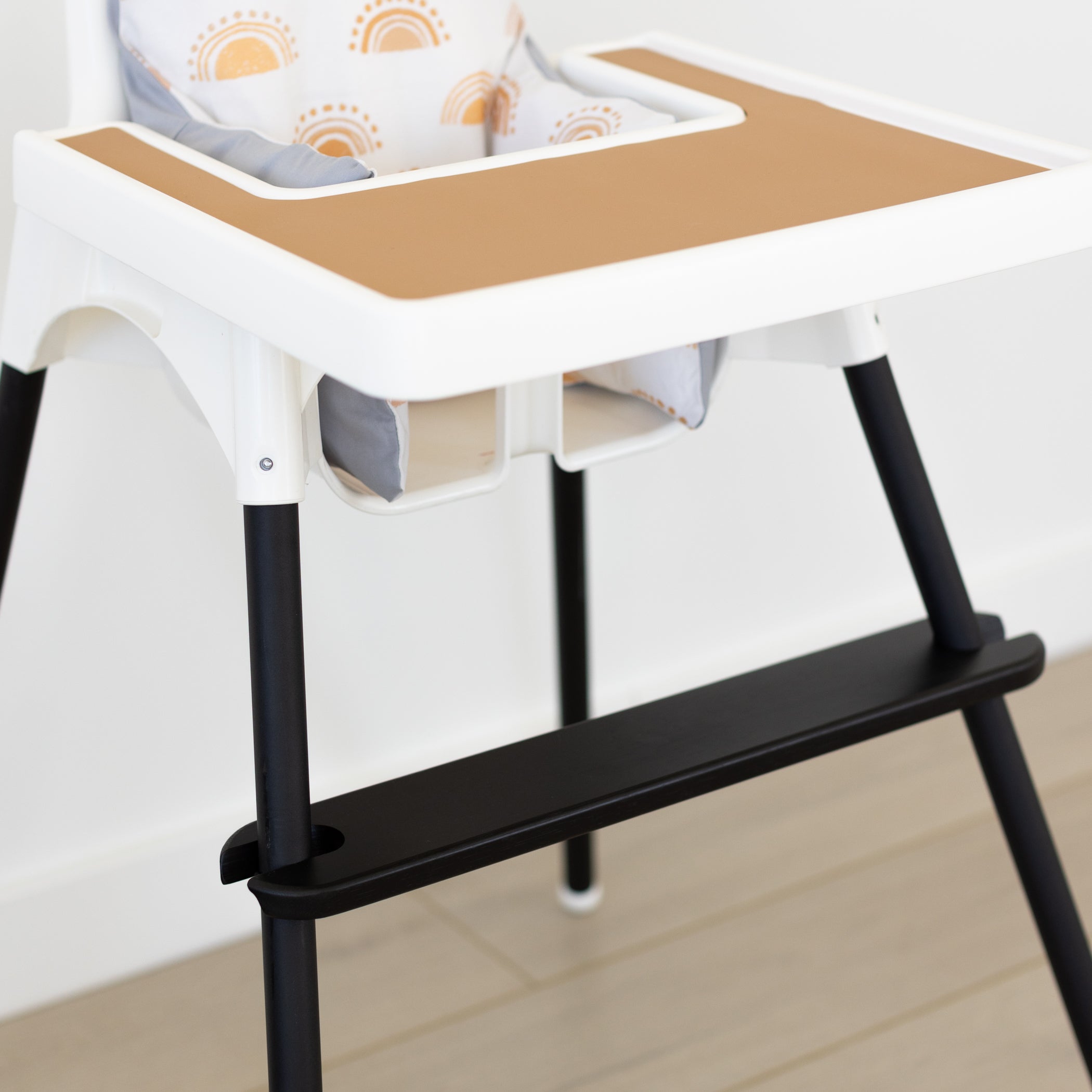 IKEA Highchair Adjustable Footrest - Black