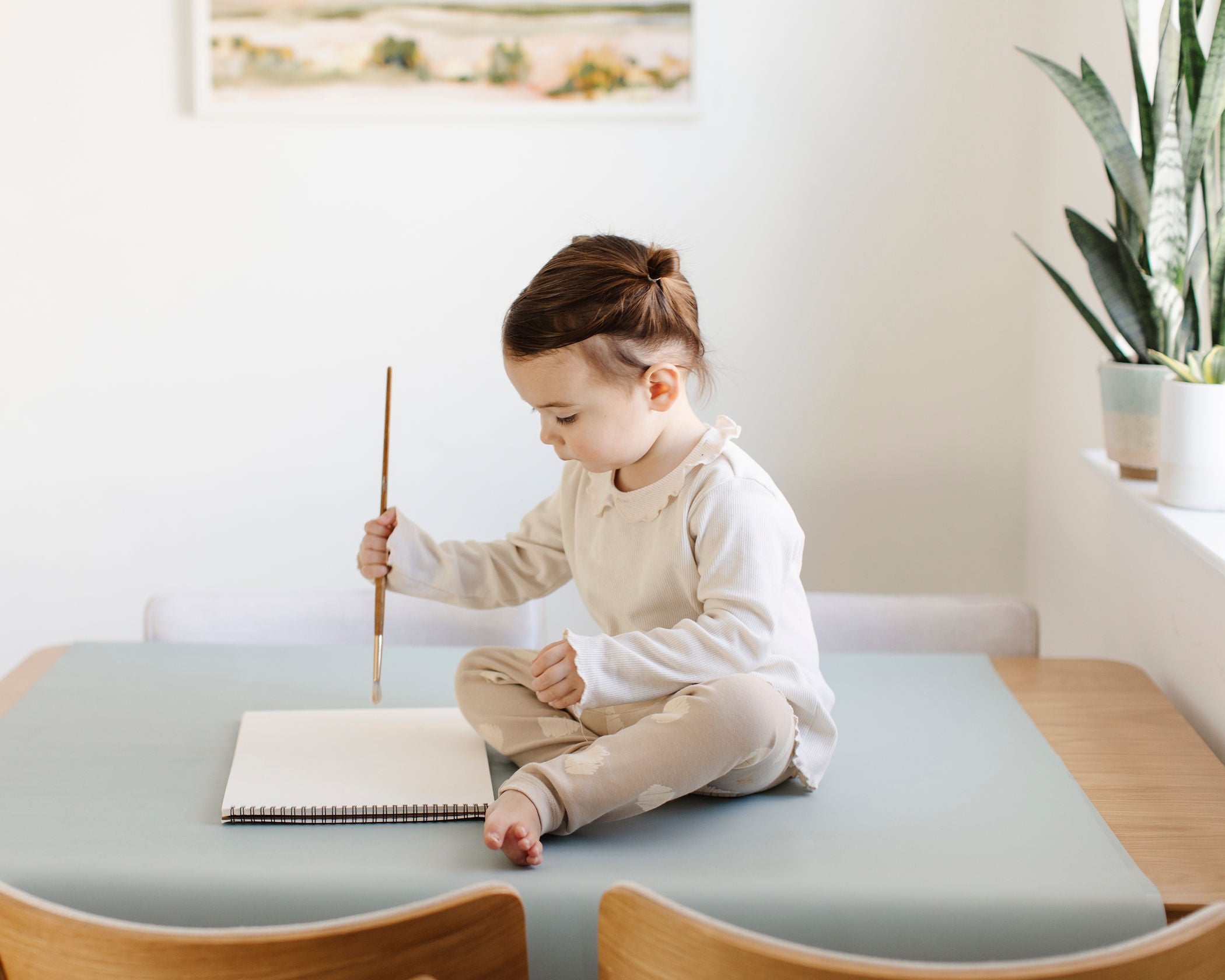 Large Silicone Splat Mat - Stone Grey