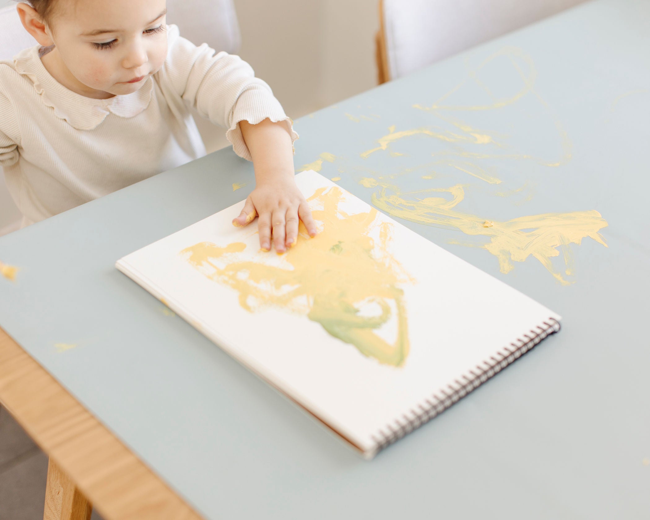 Large Silicone Splat Mat - Faded Jade