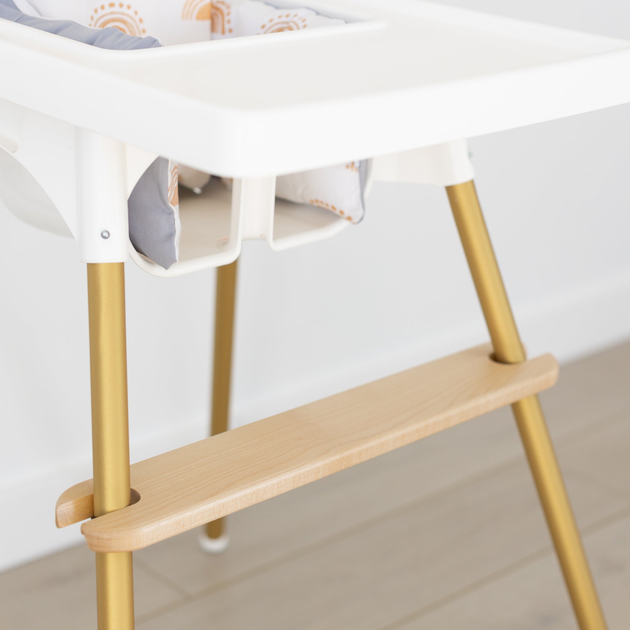 IKEA Highchair Adjustable Footrest - Birch