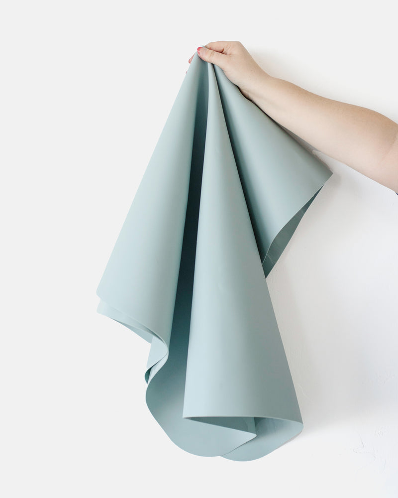 Large Silicone Splat Mat - Vintage Blue