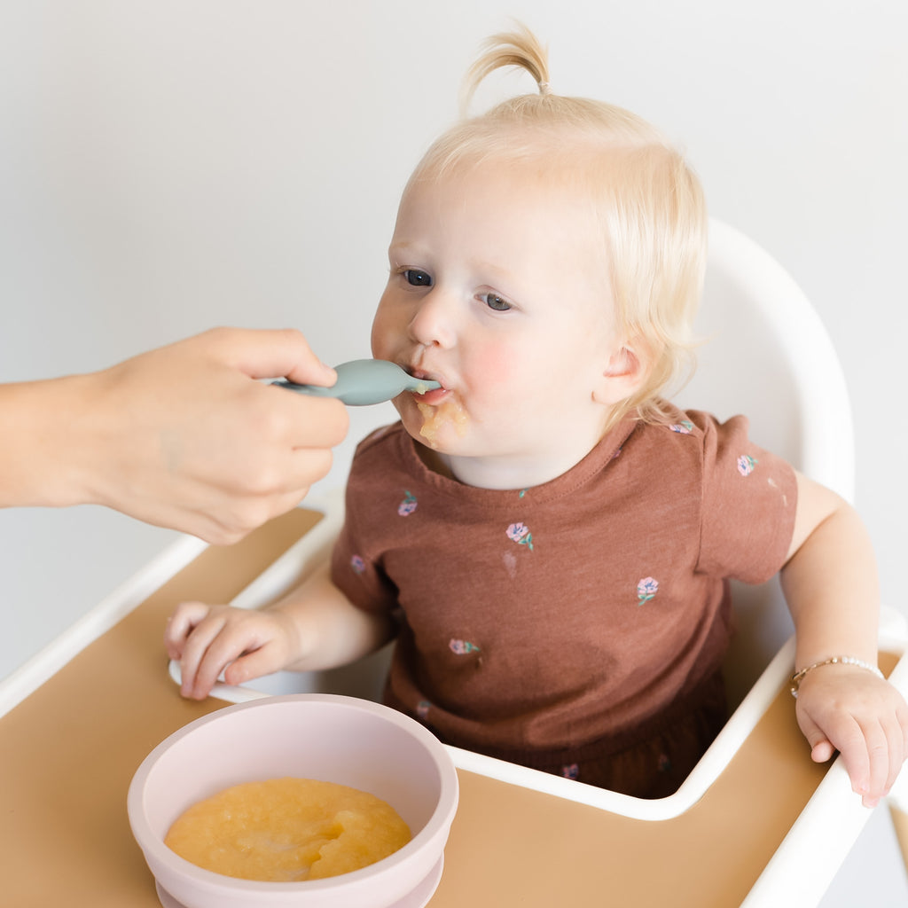 Baby Utensils that Support Lip Closure