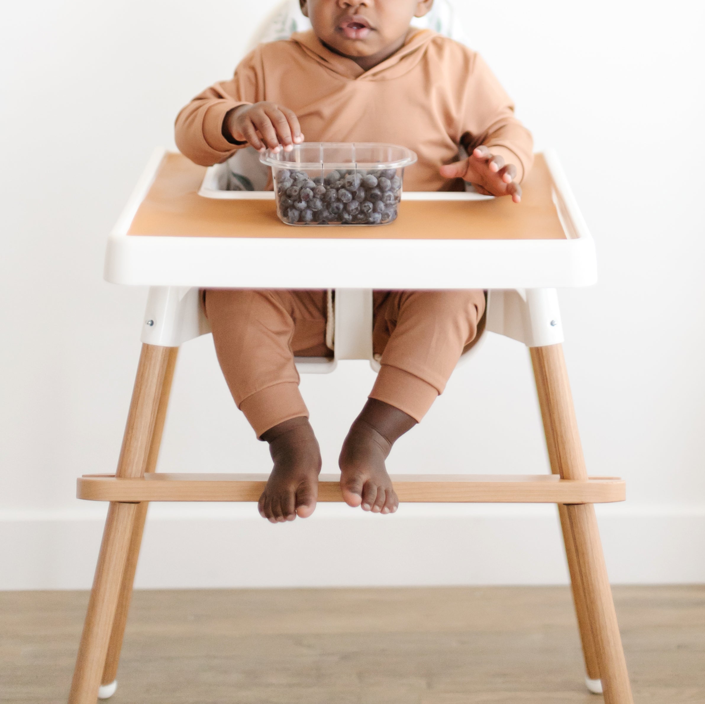 Walnut Adjustable Highchair Footrest – Yeah Baby Goods