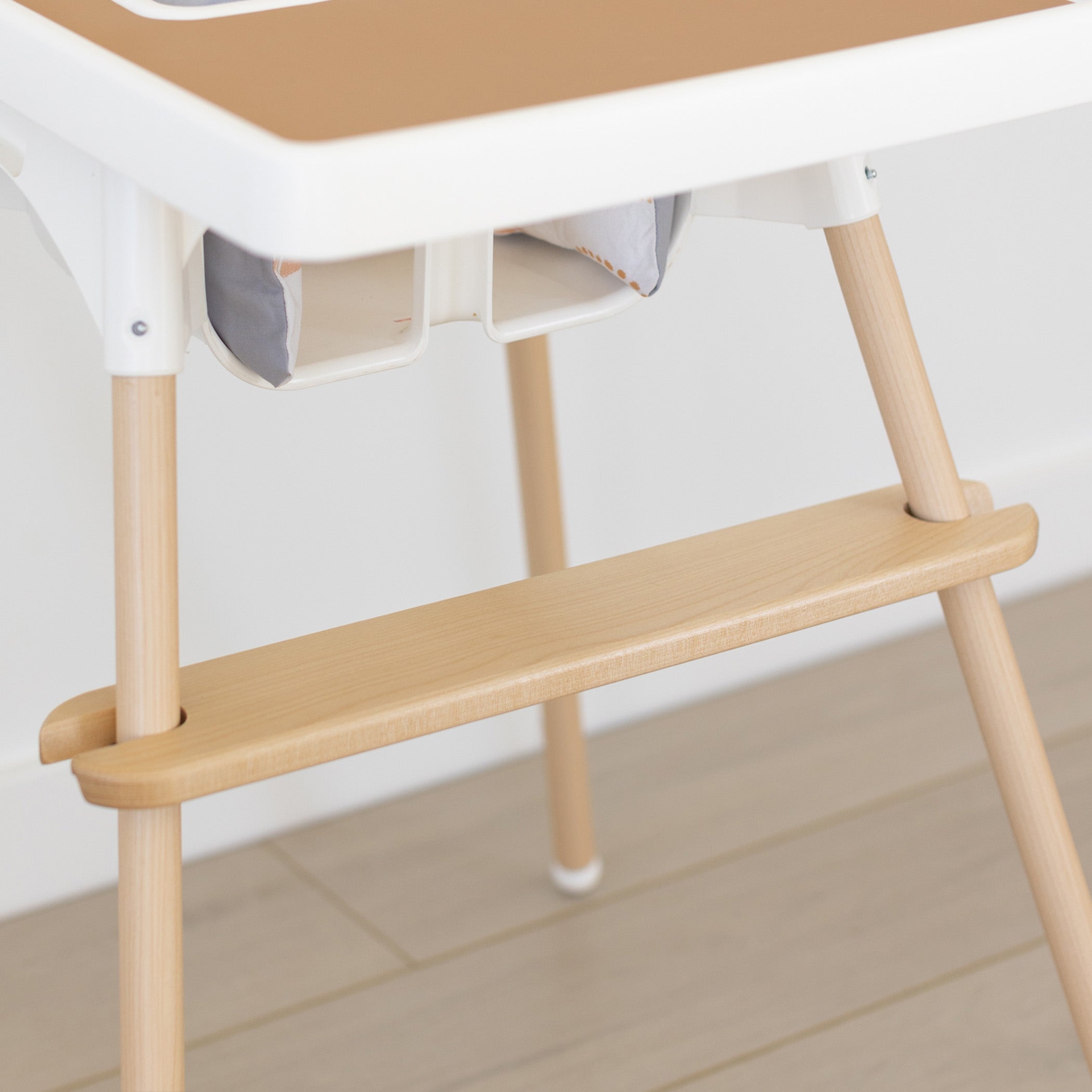 Walnut Adjustable Highchair Footrest