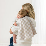 Breastfeeding Boss™ Checkerboard Muslin Blanket
