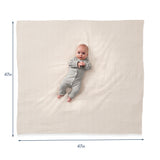 Breastfeeding Boss™ Striped Muslin Blanket