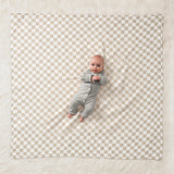 Breastfeeding Boss™ Checkerboard Muslin Blanket