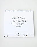 Baby Milestone Calendar