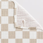Breastfeeding Boss™ Checkerboard Muslin Blanket